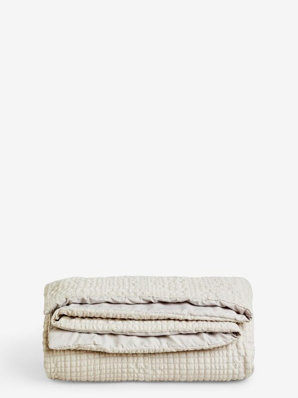 DESTINY299|Natural Crinkle Textured Bedspread - Image 3