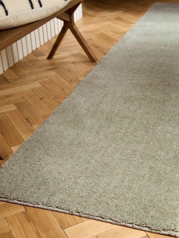 DESTINY320|Sage Green Cosy Washable Shaggy Runners - Image 2