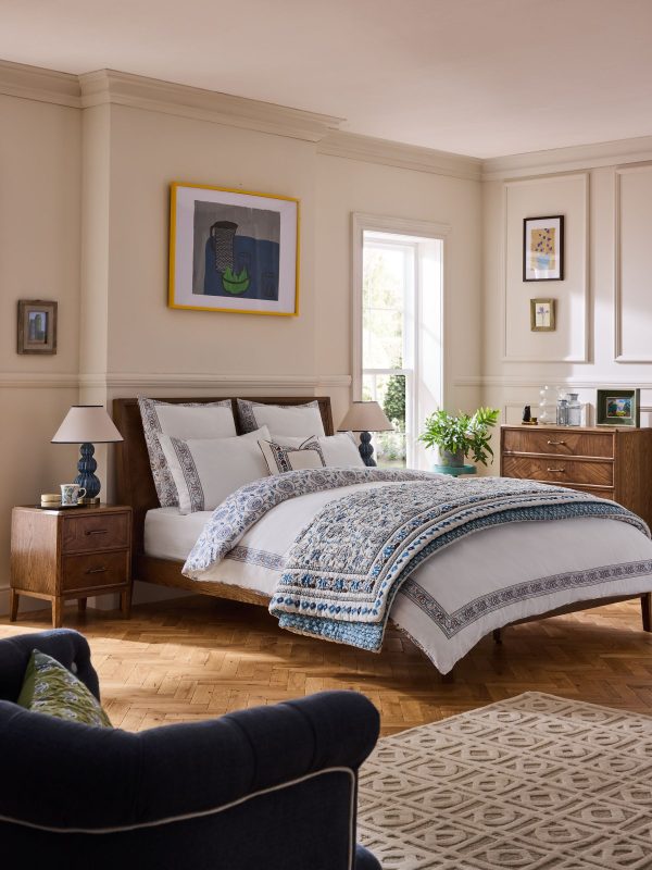 DESTINY315|Blue Indienne Quilted Bedspread - Image 3