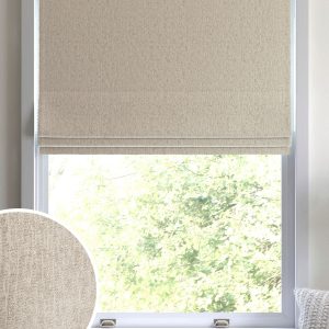 DESTINY290|Natural Chenille Made To Measure Roman Blind