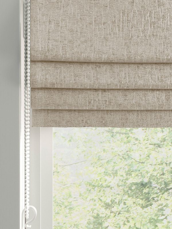 DESTINY290|Natural Chenille Made To Measure Roman Blind - Image 2