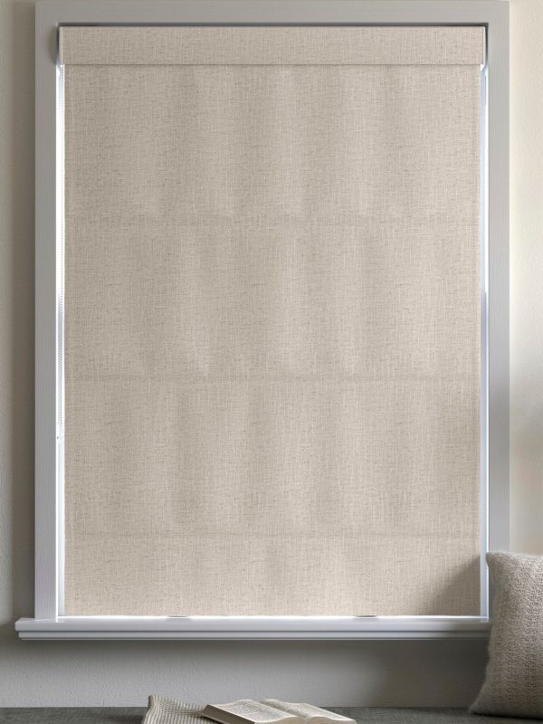 DESTINY295|Cream Nikki Made to Measure Cotton/Linen Blend Roman Blinds - Image 2