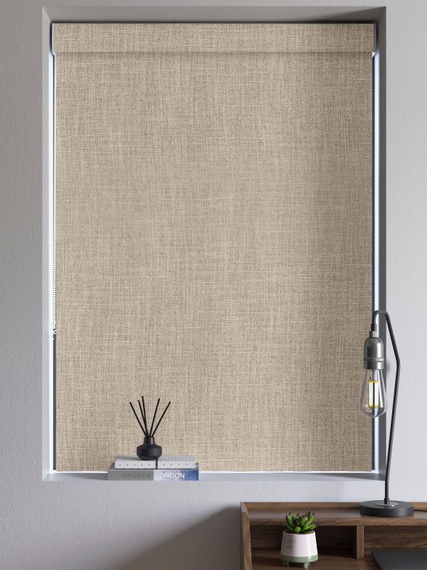 DESTINY289|Linen Natural Viam Made to Measure Roman Blind - Image 5