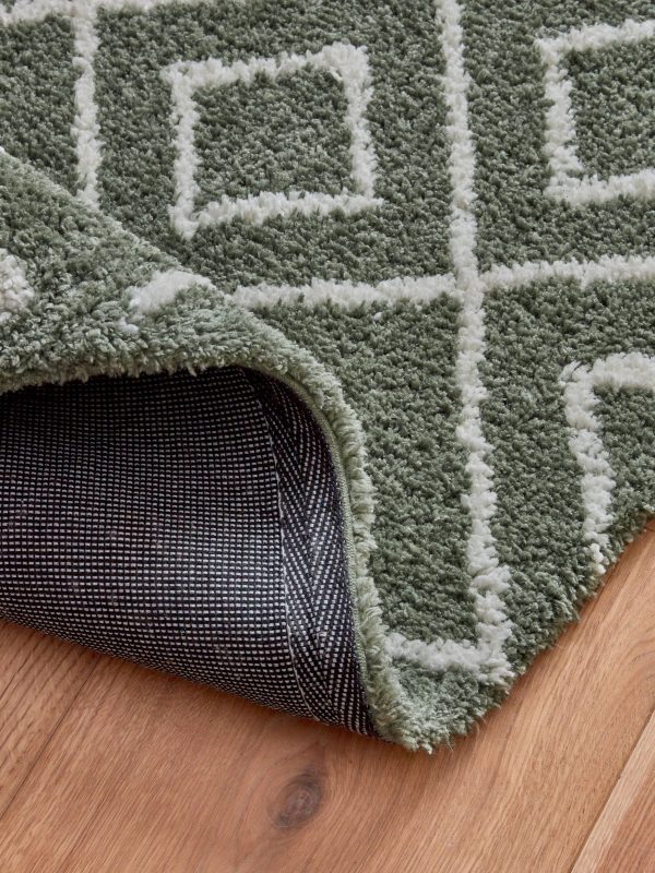 DESTINY325|Sage Green Smart Global Berber Runner - Image 4