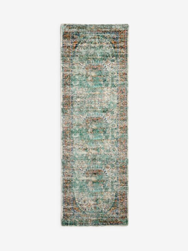 DESTINY327|Teal Blue Emporium Oriental Runner - Image 5