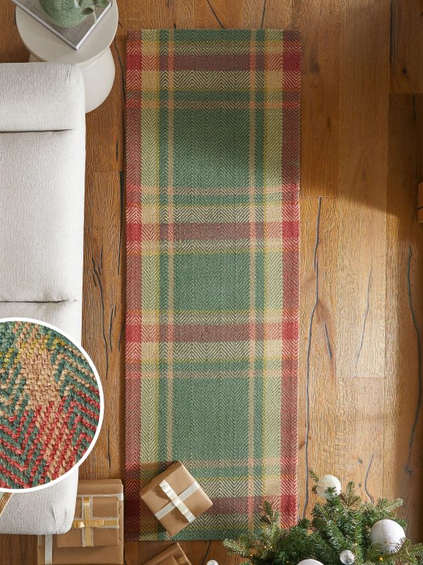 DESTINY324|Green Barton Check Runner