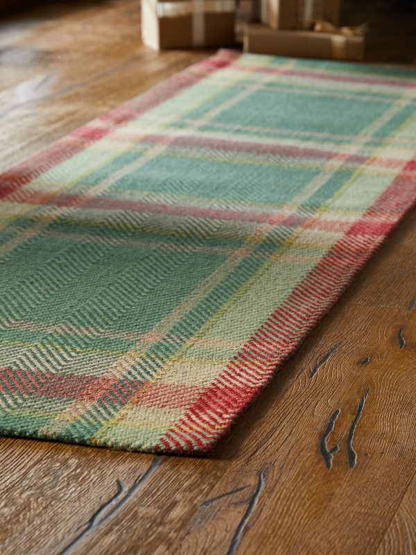 DESTINY324|Green Barton Check Runner - Image 2