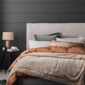 DESTINY317|Light Natural Soft To Touch Plush Faux Fur Throw